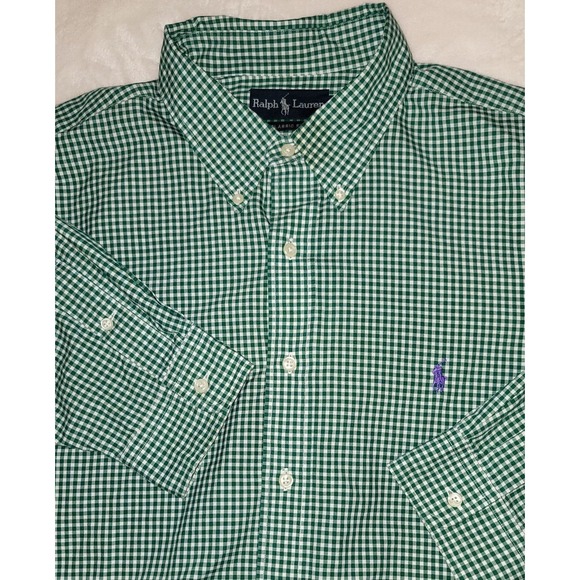 Ralph Lauren Other - Ralph Lauren Classic Fit Men's Size XXL Green Plaid Long Sleeve Button Down 2XL